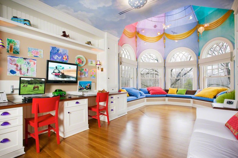 Genç Odası, Çocuk Odası Dekorasyonları Kıpır Kıpır Heyecan Verici