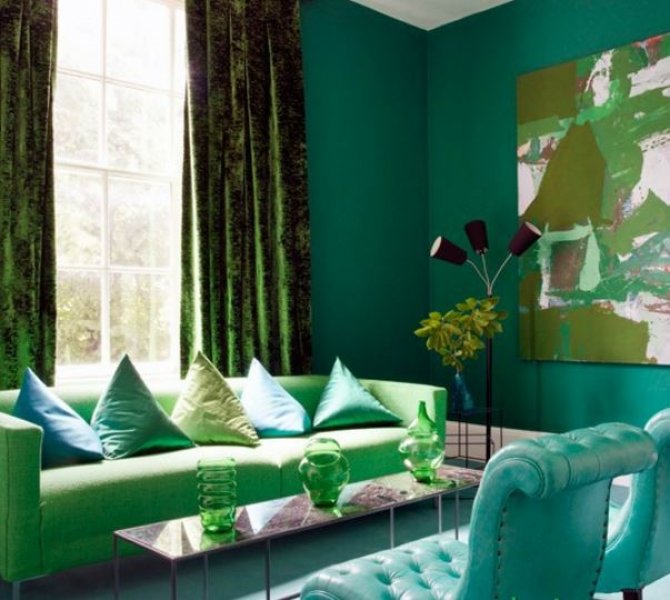 Son Moda Ev Dekorasyon Fikirleri, Yeşili Seviyorsanız Tam Size Göre